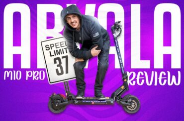 Arvala E-Scooter M10-PRO Review - It's Sensitive!