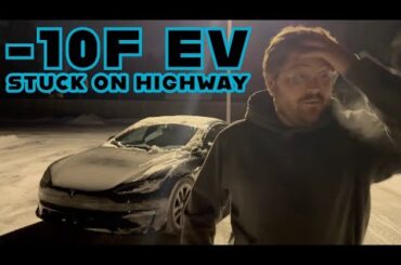 I'm Stuck In Traffic In An EV & It’s Freezing! How Long Can The Car Last Before I Run Out Of Charge?