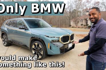 BMW's New Plug-In Hybrid is like NOTHING I've driven! - BMW XM PHEV Review