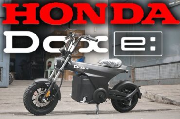 HONDA DAX E ELECTRIC MOTORCYCLE UNBOXING