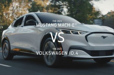 Head-to-Head | The 2023 Ford Mustang Mach-E® vs. VOLKSWAGEN ID.4 | Ford Canada