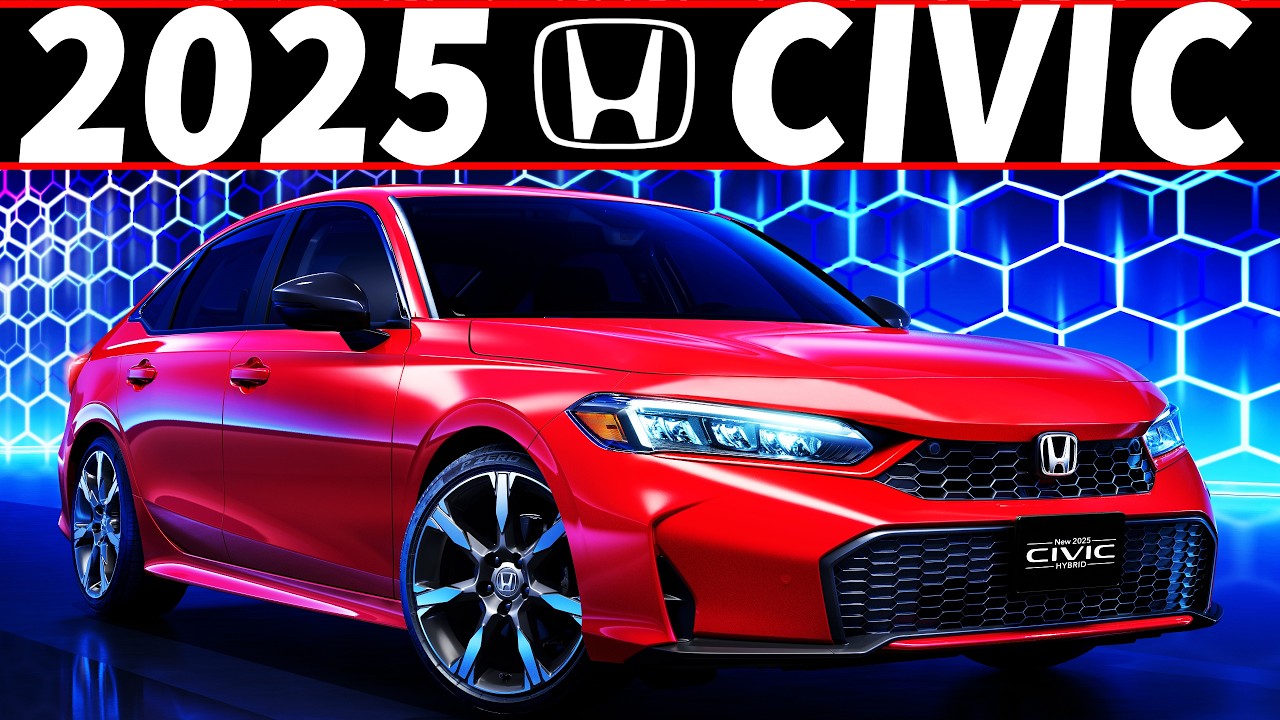 The New 2025 Honda Civic Hybrid Revealed + HUGE Announcements for Honda