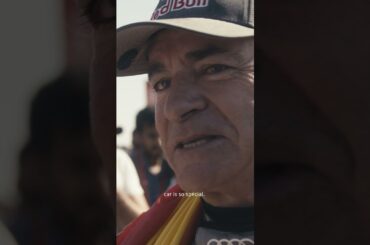 Dynamic duo Carlos Sainz and Lucas Cruz claim victory at the @OfficialDakar 2024. #Audi #RSQetron