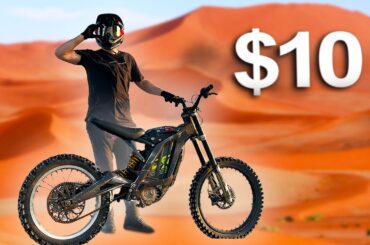 I Rented a $10 Surron in Asia