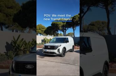 PoV: Meet the All-New Ford Transit Courier #Shorts