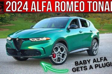 The 2024 Alfa Romeo Tonale Veloce Is An Italian Take On A Turbo Plug-In Hybrid SUV