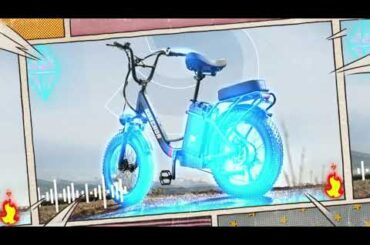 BURCHDA U8 Electric Bicycle 1000W 48V 31.5AH Lithium Battery 20 Inch 4.0 Fat Tire Electric Bike