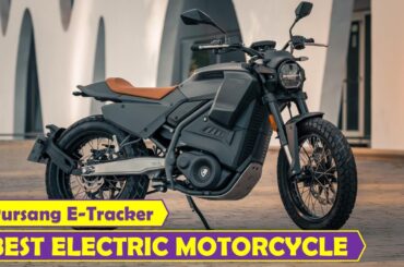 Best electric motorcycle Pursang E Tracker Best for offroad