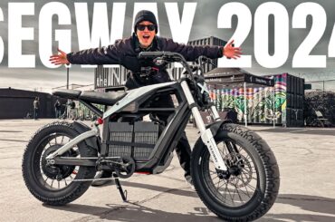 SEGWAY XYBER E-BIKE 2024: 0-20mph in 2.5s! | FIRST Look & Ride of New Lineup at CES