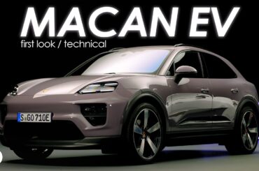 Porsche Macan EV First Look | Engineering and Technical