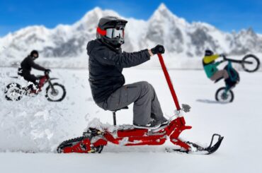 I Built an Electric Snow Scooter So You Don't Have To