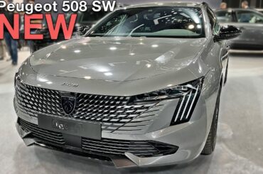 New Peugeot 508 SW Plug In Hybrid 2024 - Visual OVERVIEW, interior & exterior