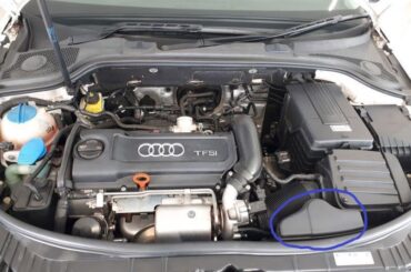 I bought a used audi A3 1.4t 2008 model. This cover/lid is missing. What is it?