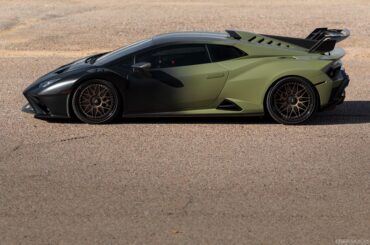 Easily the craziest things I've driven recently. 1400+whp, factory fade PAINT Lamborghini Huracan STO. [OC]