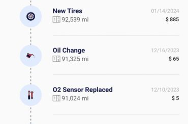 Anyone use an app to track their maintenance?
