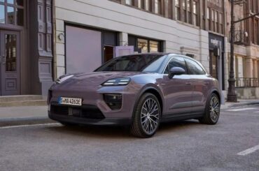 Some pictures of the new Porsche Macan have leaked ahead of it's debut. It will be EV only and it has abandoned it's traditional styling in favour of a more "coupe" look with a sloping roof.