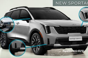 New Kia Sportage Hybrid/PHEV (Facelift for 2025): What to expect?
