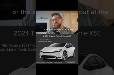 2024 Prius Prime - Rent It or Lease It?