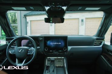Lexus GX 550 Interior Design Features - Premium / Luxury Grade