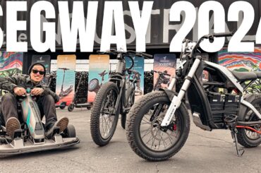 SEGWAY XYBER & XAFARI E-BIKES 2024: Exclusive First Look & Insights at CES!