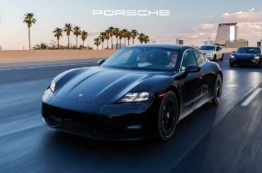 Putting the new Porsche Taycan to the test