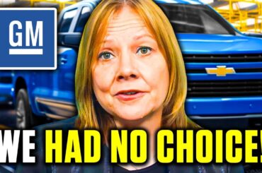 HUGE NEWS! GM CEO Just SHUT DOWN EV Production!