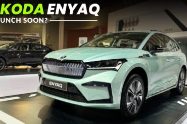 Skoda Enyaq Electric Car | Range, Features, Design | Upcoming cars in 2024