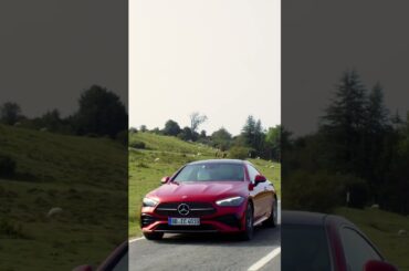 All eyes on the CLE Coupé on a road trip in Northern Spain. | #shorts