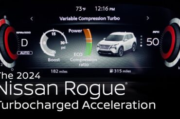 2024 Nissan Rogue® Turbocharged Acceleration