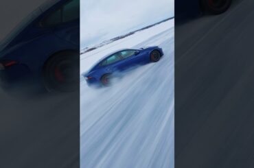 Track Mode on a frozen lake in 🇳🇴