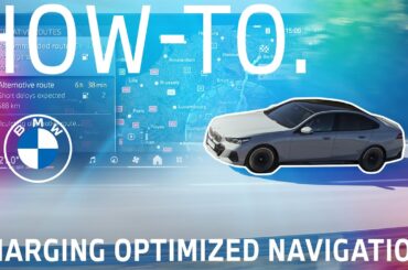 Charging Navigation Guide: How to adjust and use BMW Maps Charging optimized Routes.