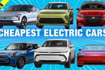 The Cheapest EVs You Can Buy Today | Most Affordable Electric Cars & SUVs for 2024