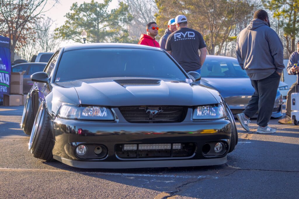 Slammed Mustang