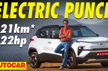 Tata Punch EV review - All-electric Punch packs a punch | @autocarindia1