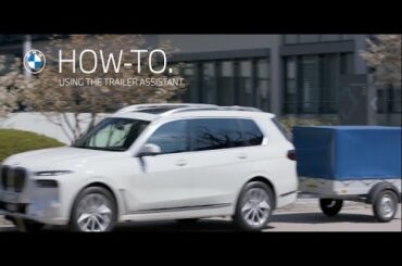 BMW USA | How To Use the Trailer Assistant