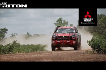 新型トライトン　アジアクロスカントリーラリー2023　スペシャルムービー　6秒