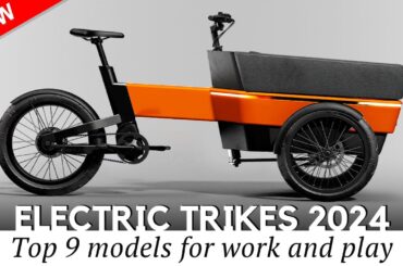 Newest 3-Wheel Electric Bicycles with Large Cargo Racks (Buyer's Guide for 2024)