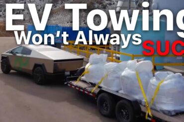 Towing With EVs Sucks Now... But Not Always