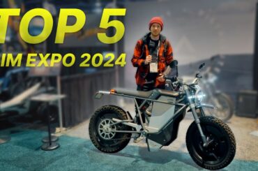 Our 5 Favorite Electric Motorcycles at the 2024 Las Vegas AIM Expo!