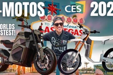 New E-Moto Highlights: Verge & Gowow's Latest at CES 2024 | Top Electric Bikes & Scooters!