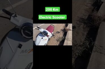 200 Km Tested Electric Scooter #shorts #ytshorts #youtubeshorts