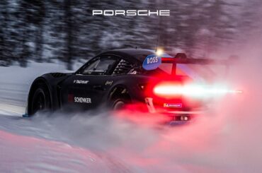 Arctic thrills: The Porsche GT4 e-Performance unleashed