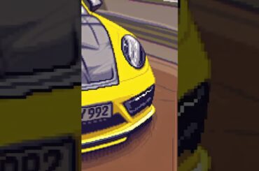 Pixelated Porsche #shorts