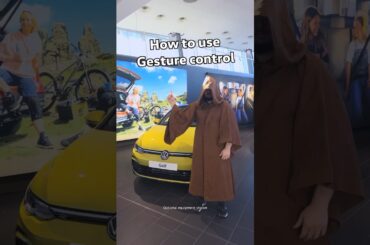 Unleash the magic within your hands with Gesture Control ✨ #Volkswagen #Golf