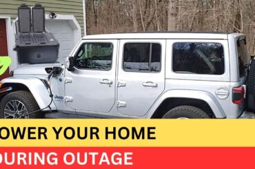 How To Power Your Home's Heating System With Jeep Wrangler 4xe Plug-in Hybrid