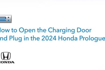 Honda Prologue | How to Operate the Charging Door and Plug In