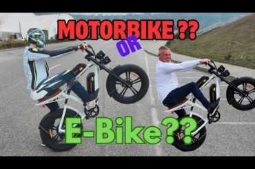ENGWE M20 E-BIKE REVIEW: Is it a motorbike? or an E Bike? *WHEELIE  *HILL CLIMB *SPEED TEST *BURNOUT