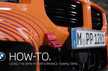 How To Install and Use the BMW M Performance Towing Tape.