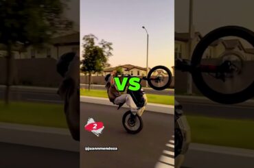 Dirtbikes VS Electric bikes