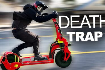 INSANE $10,000 Electric Scooter (80mph!)